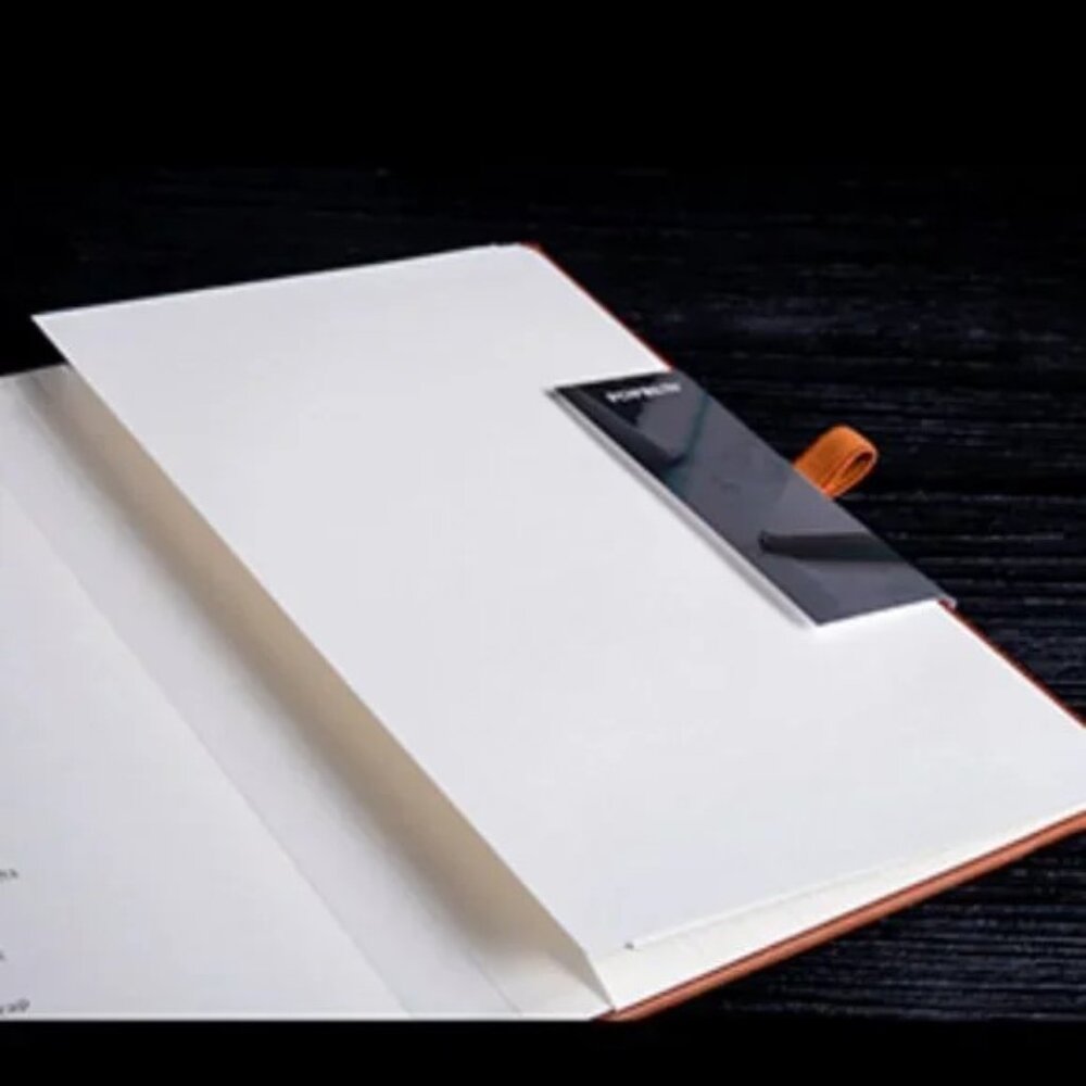 POP RUNE Peach Notebook with Elastic Band - Picture 4 of 7
